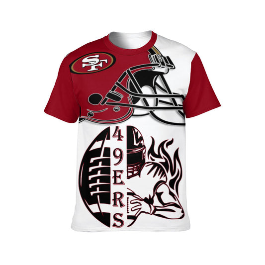 49ers Inspired Short-sleeve Shirt