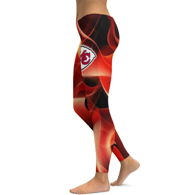 Chiefs Inspired Yoga Pants