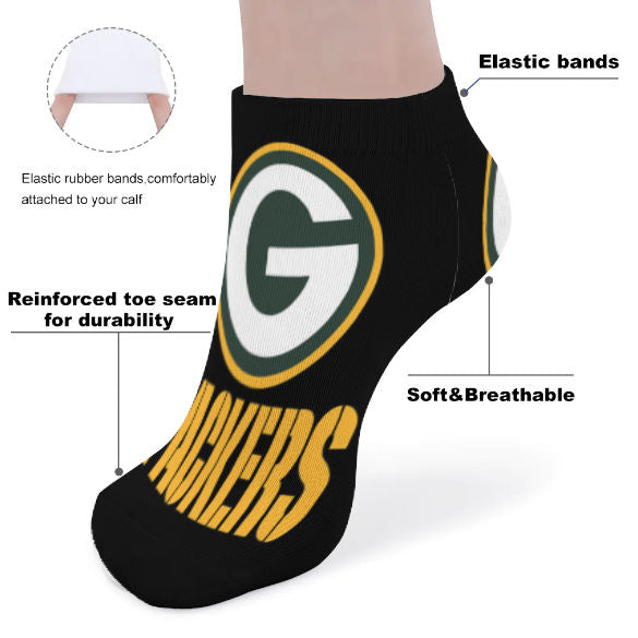 Packers All Day Inspired Socks