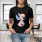 Pastel Stitch Inspired Women's Short Sleeve T-Shirt