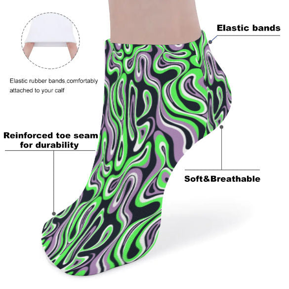 Apple Wave Socks