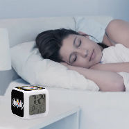 Steelers Collage Inspired Colorful Color Changing Alarm Clock
