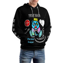 Trust Issues Black Hoodie