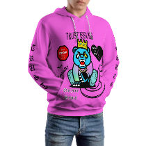 Trust Issues Lilac Hoodie