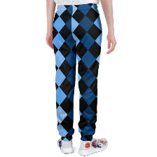 Blue Frenzy Sweatpants
