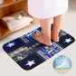Cowboys Collage Inspired Bathroom Floor 3-Piece Rug Set