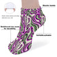 Plum Wave Socks