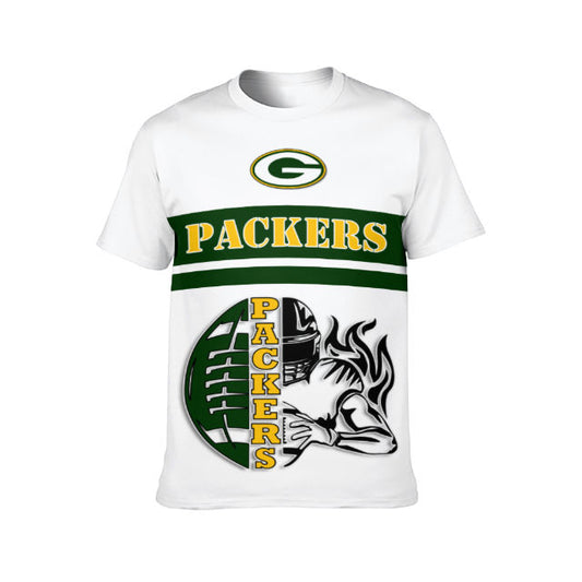 Packers Inspired Short-sleeve Shirt