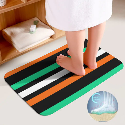 Autumn's Forest Bathroom Floor 3-Piece Rug Set