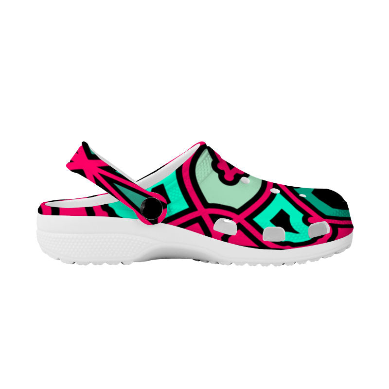 Watermelon Swizzle Crocs Shoes