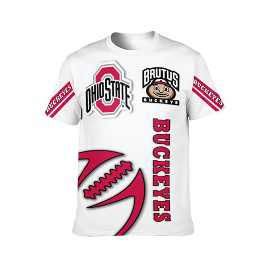 Ohio State Inspired Short-sleeve Shirt