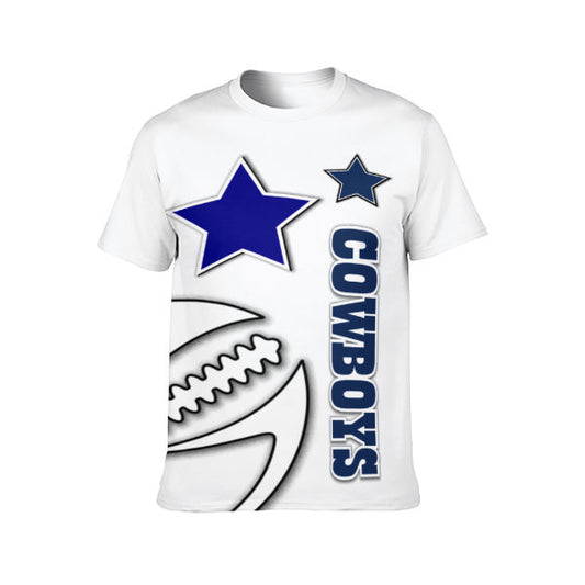 Cowboys Inspired Short-sleeve Shirt