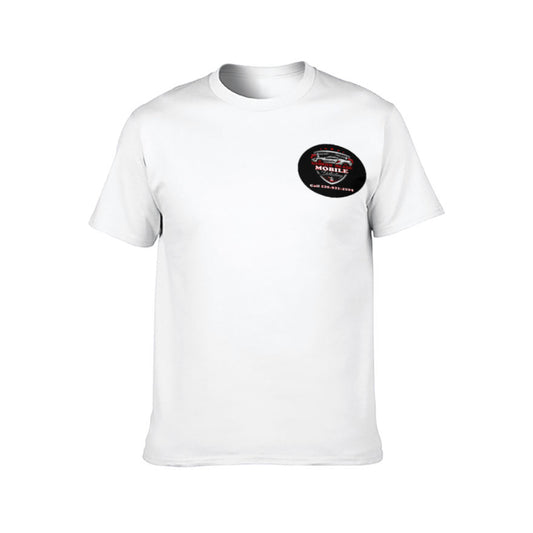Mirror Image Mobile Detailing (small logo white) T-shirt