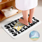 Steelers Inspired White and Black Bathroom Floor 3-Piece Rug Set