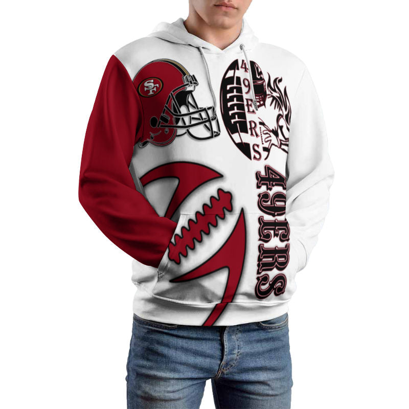 49ers Inspired Hoodie
