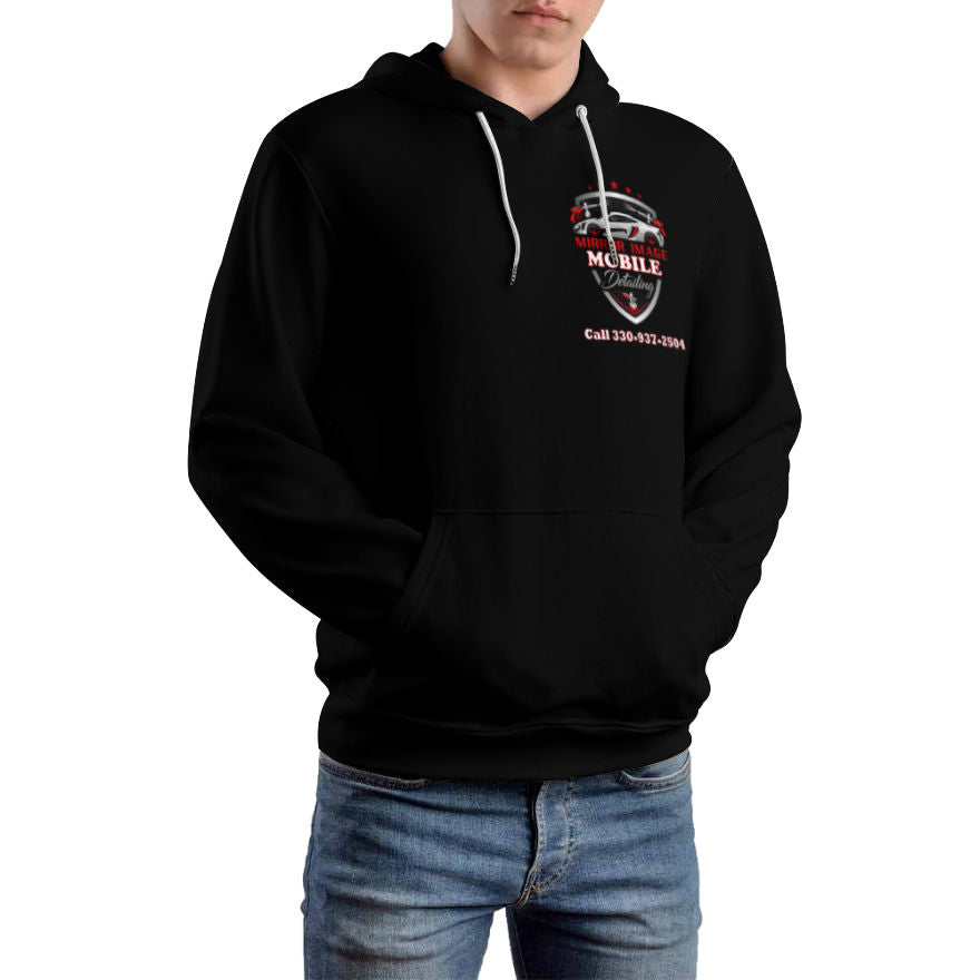 Mirror Image Mobile Detailing (Logo small - black) Hoodie