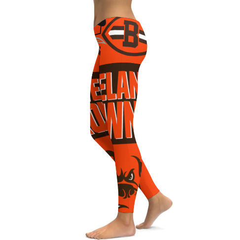 Browns Inspired Yoga Pants