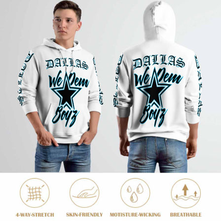 Cowboys Inspired T2 Hoodie