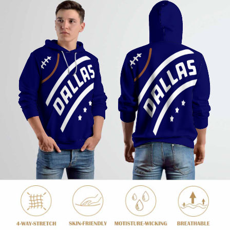 Cowboys Inspired T4 Hoodie