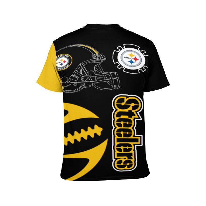 Steelers Inspired (black and yellow) Short-sleeve Shirt