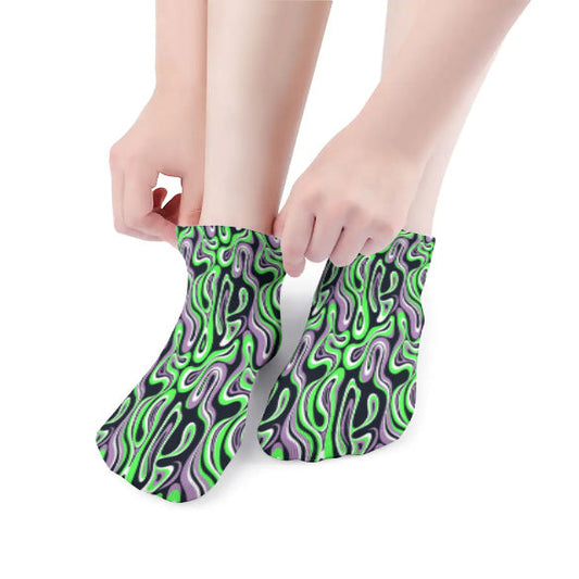 Apple Wave Socks