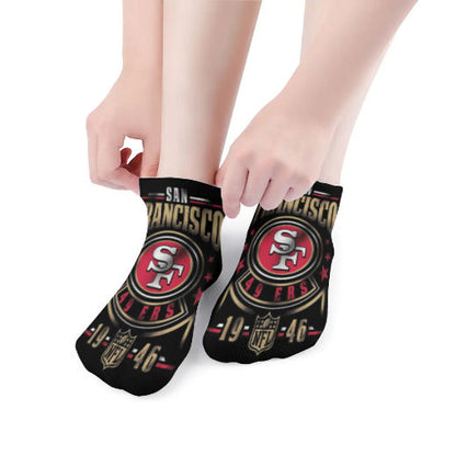 49ers Fan Inspired Socks