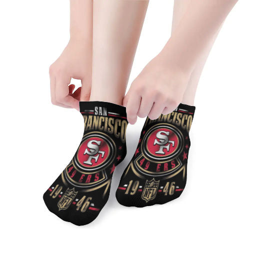 49ers Fan Inspired Socks