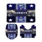 Cowboys Collage Inspired Bathroom Floor 3-Piece Rug Set