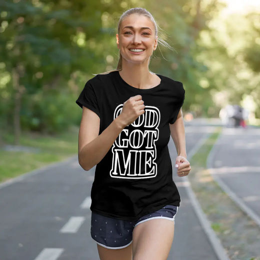 God Got Me Women's Short Sleeve T-Shirt