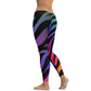Zebra Wave Yoga Pants