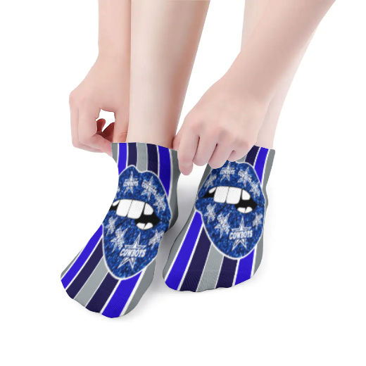 Cowboys Lips Inspired Socks