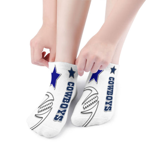 Cowboys Inspired (white) Socks