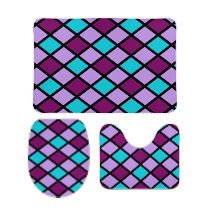Calming Weather Bathroom Floor 3-Piece Rug Set