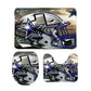 Cowboys Helmet Inspired Bathroom Floor 3-Piece Rug Set