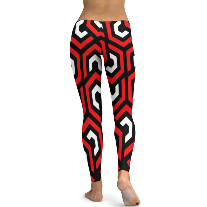 Amazing Red Yoga Pants