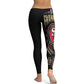 49ers Fan Inspired Yoga Pants
