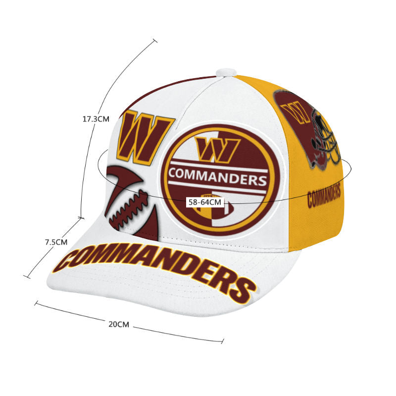 Commanders Inspired Cap