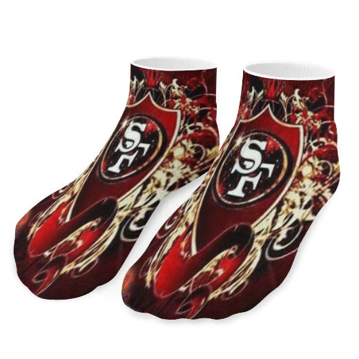 49ers Inspired Socks