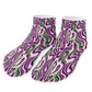Plum Wave Socks
