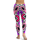 Pink and Purple Swizzle Yoga Pants