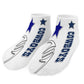 Cowboys Inspired (white) Socks