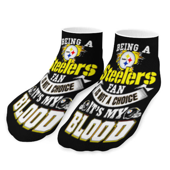 Steelers Fan Inspired Socks