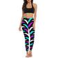 Vibrant Splash Yoga Pants