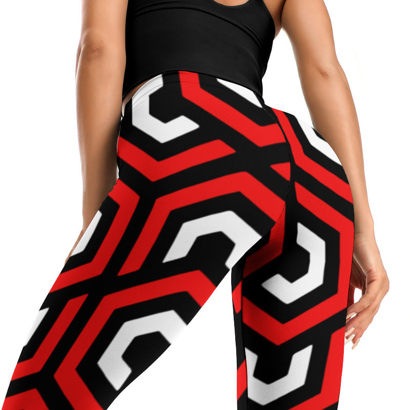 Amazing Red Yoga Pants