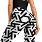 Spinners (Black and White) Yoga Pants