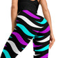 Vibrant Splash Yoga Pants