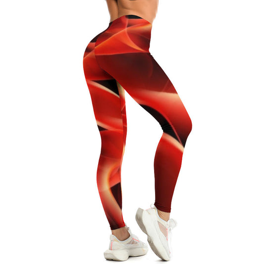 Flamin' Yoga Pants