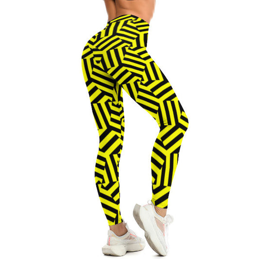 Razzle Yellow Yoga Pants